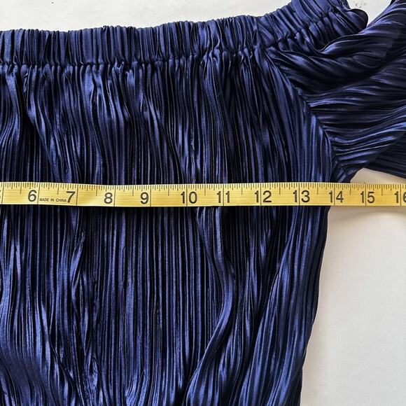 Anthropologie Sunday In Brooklyn Textured Off-The-Shoulder Dress - Picture 10 of 14